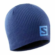 Czapki i chusty sportowe damskie - Czapka Salomon Logo Navy Peony - miniaturka - grafika 1
