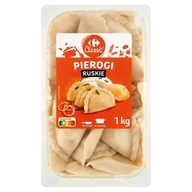 Szybkie dania obiadowe - Carrefour Classic Pierogi ruskie 1 kg - miniaturka - grafika 1