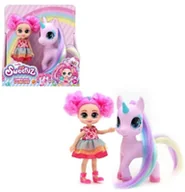 Lalki dla dziewczynek - TOY DOLL MINI AND UNICORN 12CM 03-81075 - miniaturka - grafika 1