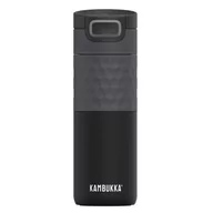 Kubki termiczne - Kambukka Kubek termiczny Etna Grip 500 ml Black Steel 11368-uniw - miniaturka - grafika 1