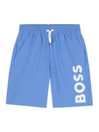 Spodenki damskie - BOSS Szorty kąpielowe J51973 S Granatowy Regular Fit - miniaturka - grafika 1