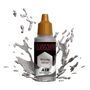 Army Painter: Warpaints - Air Shining Silver - Akcesoria do gier planszowych - miniaturka - grafika 1