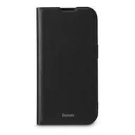 Etui i futerały do telefonów - Hama Etui na telefon komórkowy iPhone 16 Plus (pokrowiec na telefon komórkowy do postawienia, etui z przegródką na karty, dodatkowa ochrona wyświetlacza i aparatu, z magnesem, etui z klapką, miękkie, - miniaturka - grafika 1