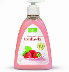 Inco Mydło w płynie Abe truskawka 500 ml - Mydła - miniaturka - grafika 1