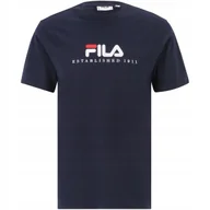 Koszulki męskie - Koszulka męska Fila Bedburg granatowa FAU0147 50004 XL - miniaturka - grafika 1