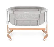 Łóżeczka i kojce - PETITE&MARS - Łózeczko dziecięce 2w1 GLORY szary - miniaturka - grafika 1