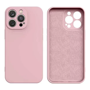 Hurtel Silicone case etui iPhone 14 Plus silikonowy pokrowiec różowe - Etui i futerały do telefonów - miniaturka - grafika 1