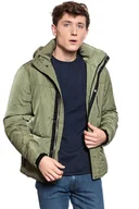 Kurtki męskie - Wrangler Protector Jacket Męska Kurtka Zimowa Clover Green W4A2W3G05-S - miniaturka - grafika 1