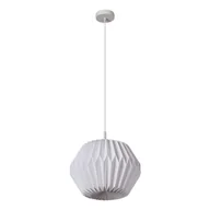 Lampy sufitowe - Oprawa sufitowa Decor Paper Gem Diamond Pendant E27 Biała - miniaturka - grafika 1