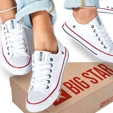 Buty Damskie Big Star Trampki Tenisówki Sportowe