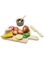 Zabawy w naśladowanie dorosłych - Plan Toys Podwieczorek - 2+ - miniaturka - grafika 1
