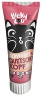 Przysmaki dla kotów - Lucky Lou Quetschkopfe Kiełbasa z wątróbki pasta 75g - miniaturka - grafika 1