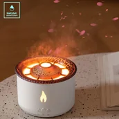 Zapachy do domu - AROMA WULKAN dyfuzor ultradźwiękowy do aromaterapii - rewelacyjny efekt płomieni i wulkanu - miniaturka - grafika 1
