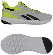 Trampki męskie - Reebok Męskie trampki Flexagon Force 4, kwasowo-słoneczny, żółty/zimnoszary, 1/Core Black, 42 EU, Kwas słoneczny żółty zimny szary 1 rdzeń czarny, 40.5 EU - miniaturka - grafika 1