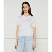 Bluzki damskie - GUESS Bluzka JASMINE | Regular Fit - miniaturka - grafika 1