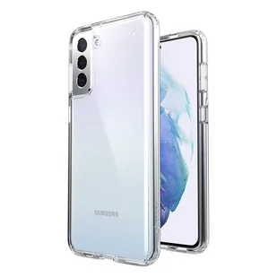 Speck Presidio Perfect-Clear - Etui Samsung Galaxy S21+ z powłoką MICROBAN (Clear/Clear) - Etui i futerały do telefonów - miniaturka - grafika 2