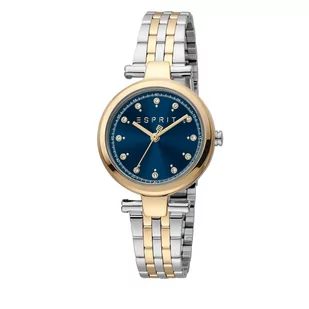 Zegarek Zegarek Esprit - ES1L281M1105 Silver/Gold - Zegarki damskie - miniaturka - grafika 1