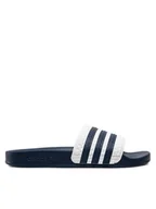 Klapki i japonki damskie - adidas Klapki adilette G16220 Biały - miniaturka - grafika 1