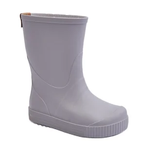 Lemigo Dziecięce Kalosze Wave Gokids 979 Szare - Buty dla dziewczynek - miniaturka - grafika 1