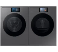Zestawy zintegrowane AGD - Samsung pralka Bespoke WF90F09C4SU4 9kg 1400obr/min + suszarka Bespoke DV90F09F4SU4 60cm 9kg Zdalne sterowanie - miniaturka - grafika 1
