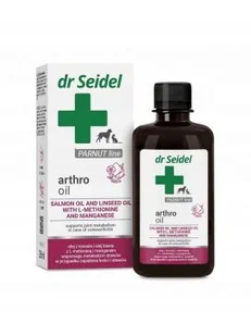 DR SEIDEL Arthro Oil 250ml olej z łososia na stawy dla psa i kota - Suplementy i witaminy dla kotów - miniaturka - grafika 1