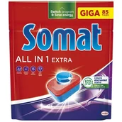 Środki do zmywarek - Tabletki do zmywarek SOMAT All in One Extra - 85 szt. - miniaturka - grafika 1