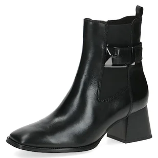 Caprice Damskie 9-25344-41 sznurowane botki na obcasie, czarne, 37 EU, czarny, 37 EU - Botki damskie - miniaturka - grafika 1