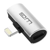 Adaptery i przejściówki - Redukcja WG Lightning/2x Lightning 8543) Srebrna - miniaturka - grafika 1