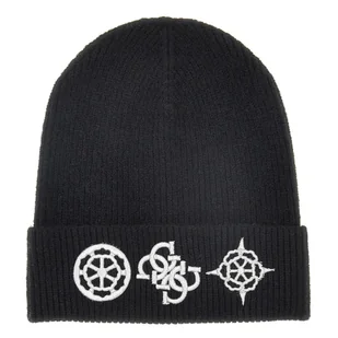 Damska Czapka zimowa GUESS BEANIE AW5177POL01-BLA – Czarny - Czapki damskie - miniaturka - grafika 1