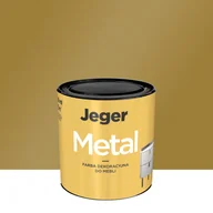 Farby wewnętrzne - Farba do mebli Metal 0.45 l Stare złoto Jeger - miniaturka - grafika 1