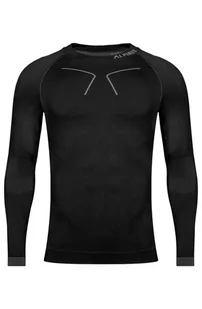 Bluza termoaktywna męska Alpinus Tactical Base Layer GT43219 czarny - Bluzy sportowe męskie - miniaturka - grafika 1