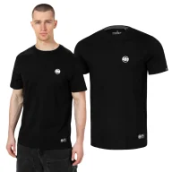 Odzież taktyczna i umundurowanie - Koszulka Pit Bull Middle Weight 170 Basic Small Logo '24 - Czarna XL - miniaturka - grafika 1