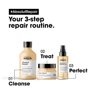 Loreal L'Oréal Expert Absolut Szampon regenerujący 300ml 22 - Szampony do włosów - miniaturka - grafika 5