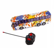 Zabawki zdalnie sterowane - Autobus Sterowany Na Pilota Z Ładowarką - miniaturka - grafika 1