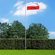 Flagi i akcesoria - vidaXL vidaXL Flaga Polski, 90x150 cm - miniaturka - grafika 1