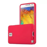 Etui i futerały do telefonów - Etui Pokrowiec Do Samsung Galaxy NOTE 3 Obudowa w FROST CZERWONY TPU Silikon Case Cover Ochronny Plecki Cadorabo - miniaturka - grafika 1