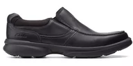 Półbuty męskie - Półbuty męskie Clarks Bradley Free czarne 44 - miniaturka - grafika 1
