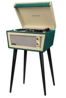 Gramofony - Gramofon Crosley CR6231D-GR Paskowy BT RCA AUX 5W - miniaturka - grafika 1