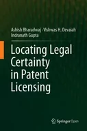 Książki obcojęzyczne o biznesie i marketingu - Locating Legal Certainty in Patent Licensing - miniaturka - grafika 1