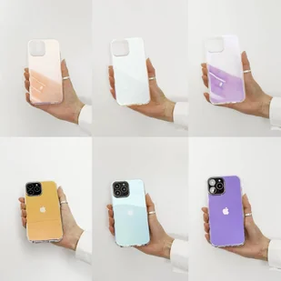 Aurora Case etui do Samsung Galaxy A52s 5G / A52 5G / A52 4G żelowy neonowy pokrowiec fioletowy - Etui i futerały do telefonów - miniaturka - grafika 6