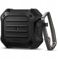 Akcesoria do słuchawek - Spigen Tough Armor do Apple Airpods 3 Black - miniaturka - grafika 1