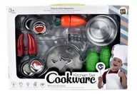 Zabawki AGD - Pro Kids Zestaw kuchenny metalowy 2 - Pro Kids - miniaturka - grafika 1