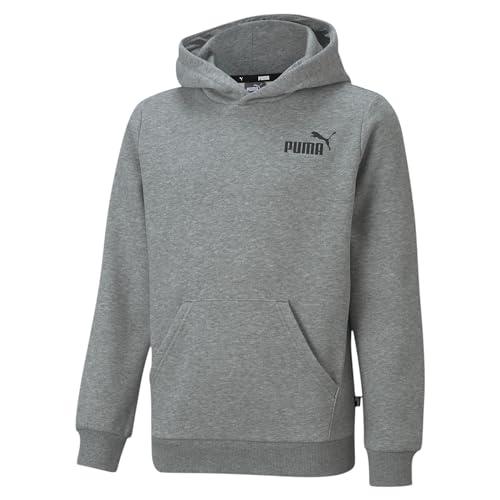 PUMA Chłopięca bluza z kapturem Ess Small Logo Fl B Sweat