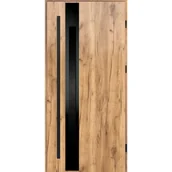 Drzwi zewnętrzne - Drzwi stalowe zewnętrzne wejściowe Supreme 68 AN Grandson 90 prawe O.K.DOORS - miniaturka - grafika 1