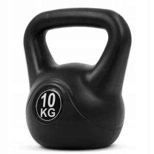Kettlebell do ćwiczeń 4FIZJO - 10 kg - Kettlebell - miniaturka - grafika 1