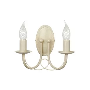 Elstead Lighting Kinkiet Klasyczny 2pł MN2 IV/GLD MINSTER ELSMN2 IV/GOLD - Lampy ścienne - miniaturka - grafika 1