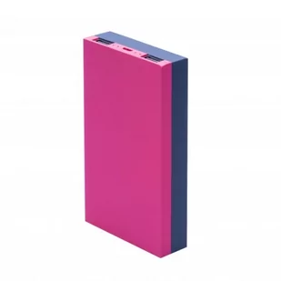 Powerbank 8 000 mAh H3 4Mobee różowy - Powerbanki - miniaturka - grafika 1