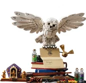 Klocki - Klocki Konstrukcyjne HARRY POTTER Magiczna Sowa Hedwiga 3010 Sztuk Model Do Składania Prezent - miniaturka - grafika 1
