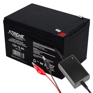 Xtreme, akumulator żelowy 12V 12Ah z ładowarką - Akcesoria i części modelarskie - miniaturka - grafika 1