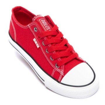 Big Star Trampki Damskie Niskie Czerwone JJ274A530 603 40